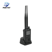 Señal de Dron Duradera Personalizable OEM de Banda Ancha de 400MHz-4.5GHz y 4.84GHz-6.09GHz, Portátil, con Alcance de 1.5-2KM para Monitoreo Multivuelo