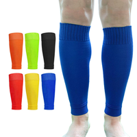 Manchon de compression sans pied pour mollet, respirant et léger, pour le sport en extérieur, la course, l'athlétisme, le football, avec logo personnalisé
