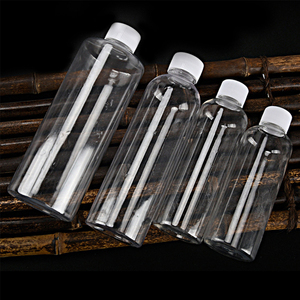 Trong suốt Pet nhựa nhỏ cao-công SuấT chai thuốc 5 10 20 30 100ml chất lỏng container với bơm niêm phong - Product Image 3