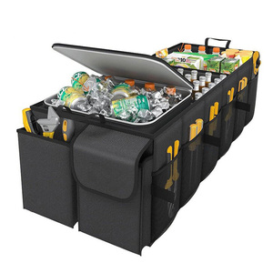 Organizador de maletero plegable con bolsa de almacenamiento de accesorios de coche más fresco con <span class=keywords><strong>3</strong></span> compartimentos - Product Image 1