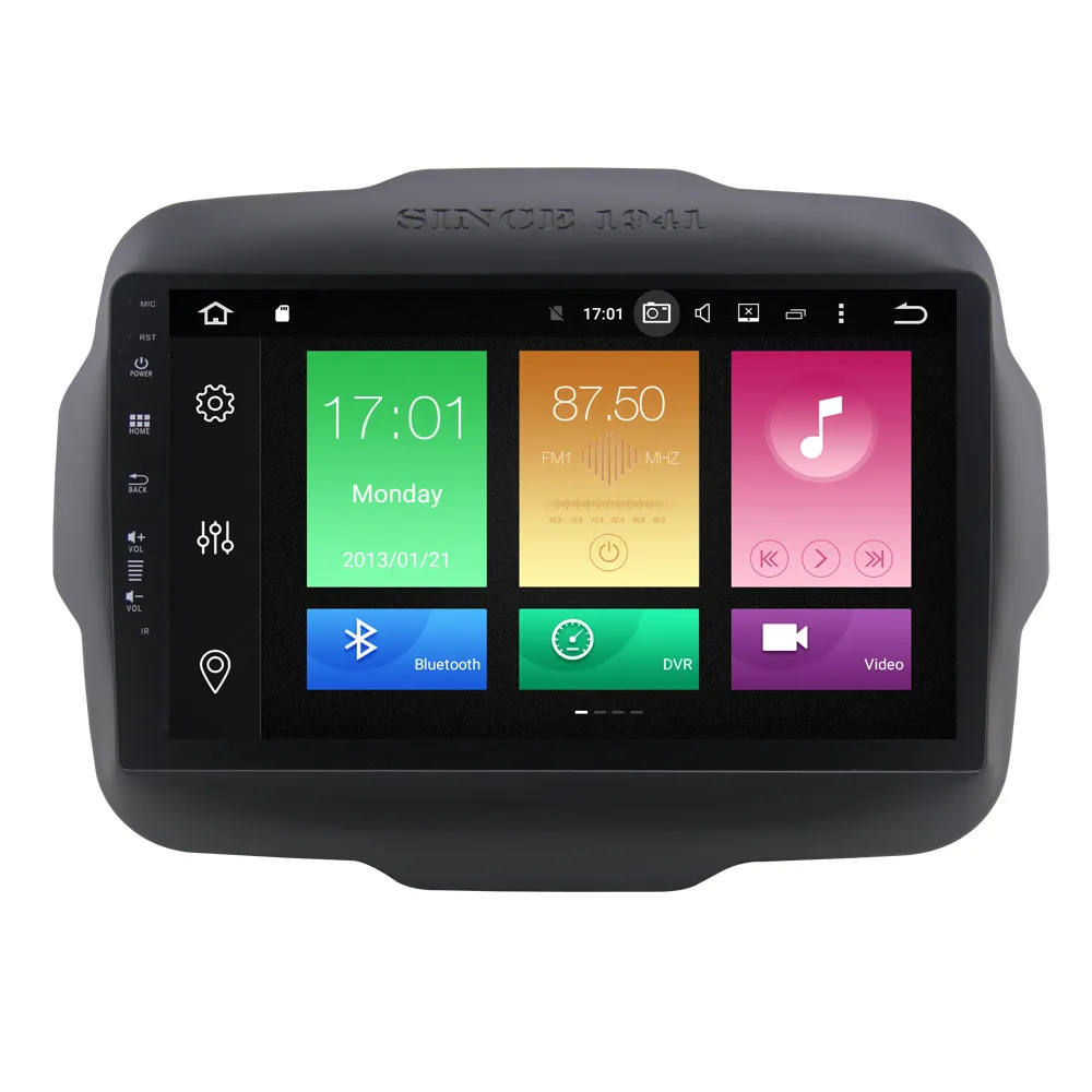 Zestech Android 9 Màn Hình Cảm Ứng Car Đài Phát Thanh Cho Jeep Renegade Đa Phương Tiện Với Gps Navigation Đài Phát Thanh Video Stereo DSP DAB