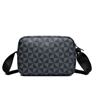 <span class=keywords><strong>Borsa</strong></span> a Tracolla Trendy con Stampa Geometrica, <span class=keywords><strong>Borsa</strong></span> a Spalla in Pelle PU con Grafica Squalo, <span class=keywords><strong>Borsa</strong></span> Messenger Regolabile per Viaggi Quotidiani e Shopping - Product Image 2