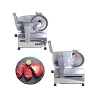 Trancheuse à viande professionnelle robuste, moteur 250W, épaisseur personnalisable 0-15 mm