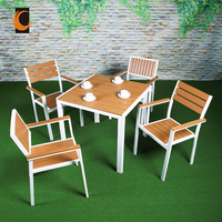 Ensembles de Table à manger en plein air, usine chinoise, Table basse, salle à manger en bois, meubles Daining, Table à manger en bois