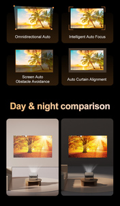 Nuovissimo <span class=keywords><strong>Proiettore</strong></span> Video Smart <span class=keywords><strong>Portatile</strong></span> B11 Wireless Android 12.0 Wi-Fi LED con Autofocus e Proiezione a Corto Raggio 4K <span class=keywords><strong>per</strong></span> Dispositivi Mobili - Product Image 6