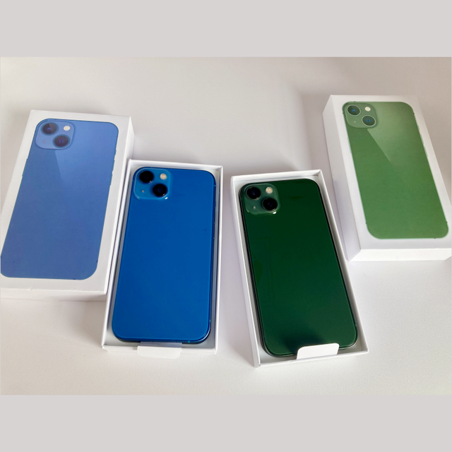 Smart Cell Phone 13 128GB 256GB Original & Refurbished Unlock 5G LTE Network AA Quality OLED Display-Mobile Phones