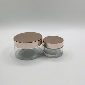 1oz-16oz sang trọng vật nuôi nhựa thực phẩm <span class=keywords><strong>container</strong></span> <span class=keywords><strong>Rose</strong></span> Gold mỹ phẩm Kem Jar với Acrylic vít Top có nắp đậy 150ml Công suất cấp thực phẩm - Product Image 4