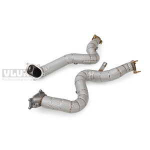 Section de tête d'échappement en acier inoxydable haute performance avec couche d'isolation thermique pour <span class=keywords><strong>Audi</strong></span> <span class=keywords><strong>RS6</strong></span>/RS7/S6/S7 C7 4.0T - Product Image 6