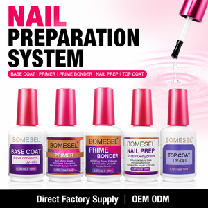Kit de Preparación de Uñas, Sistema de Preparación de Uñas, Base, Capa Superior, Primer, Deshidratador, Gel UV, Suministros para Uñas para Salón Profesional, Venta al por Mayor - Product Image 1