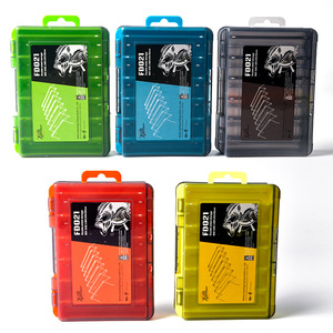 Small Size Large Size Fishing Lure Box Double Sided Tackle Box Fishing Lure Accessories Box Angling Tackle Container
