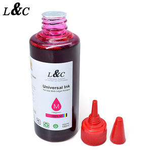 Tinte Universal recarga tinta 100mL botella a granel tinta Universal para uso de impresora con impresoras de inyección de tinta negro/cian/magenta/amarillo - Product Image 6