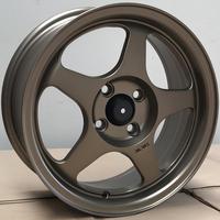 Jantes en alliage d'aluminium forgé style TE37, classiques à 5 branches, 15-19 pouces, 4x100 4x108, jantes à déport profond, neuves pour Miata Mini BRZ