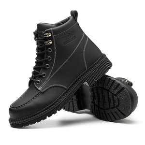 Fashionable S3 Customized LOGO <strong>Safty</strong> <strong>Boots</strong> <strong>Waterproof</strong> Stab Proof Anti-smashing Unisex Working Safety <strong>Boots</strong> - Product Image 3