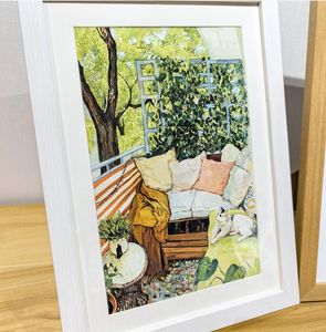 BIGIMAGE personnalisé privé galerie d'art exposition photo affiche cadeau personnel maison déco Table support haute qualité ornements - Product Image 4