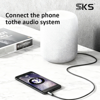 Câble adaptateur audio HiFi USB C vers 3,5 mm avec microphone, son sans perte 24 bits, cordon AUX de type C pour autoradio, ordinateur portable
