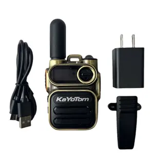 KaYoTom-Walkie Talkie de mano M11 4G LTE, pequeño, 5000 km, POC, SIM, con soporte Zello, Mini 4G