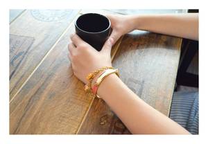 Vente chaude 2025 Bracelet <span class=keywords><strong>en</strong></span> émail pour bébé mignon et sûr <span class=keywords><strong>en</strong></span> <span class=keywords><strong>or</strong></span> plaqué 18 carats Prix direct d'usine Longue durée de <span class=keywords><strong>vie</strong></span> Naturel Bijoux pour bébé - Product Image 5