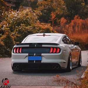 ขายส่ง GT500สไตล์กันชนหลังแก้ไขส่วนของร่างกายสำหรับมัสแตง2015-2021 - Product Image 6