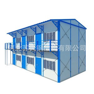 Casa Prefabricada de Paneles Sándwich, Rectangular, Fácil Instalación, Diseño Industrial para Oficina y Construcción - Product Image 1