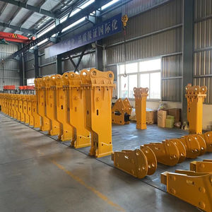 China Venda Quente Caixa/Tipo Superior Hidráulica Rock Breaker Demolição 68 75 45 140 155 mm Shank Diâmetro Escavadeira Martelo Disjuntor - Product Image 5