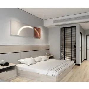 OEM ODM 현대 5 성급 호텔 가구 침실 세트 호텔 침대