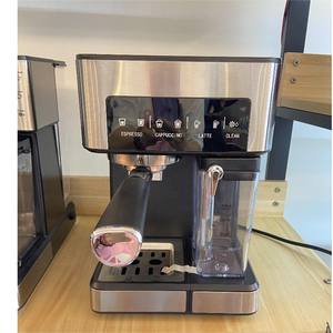 Thema 20bar hơi nước sữa bọt đa chức năng 2in1 cảm biến cảm ứng bán tự động espresso Máy pha cà phê Maker với hộp sữa - Product Image 5