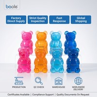 Nouveauté transfrontalière, article très demandé : Schylling Ours Maltose Squishy Souple 9,5x5,5cm, Boîte Couleur, 14 Ans, Fidget à Rebond Lent