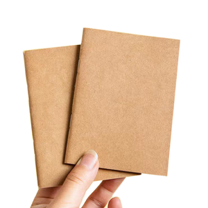 Estilo impreso B5/B6 Encuadernación térmica Cuaderno de papel Kraft Cuadrícula de puntos en blanco Bloc de notas Diario Recarga de viajero Organizador planificador - Product Image 1