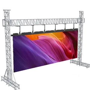 Alta Resolução 500x500mm Aluguer ao ar livre LED Video Wall Panel Gigante Concerto Stage Backdrop P3.91 P2.976 LED Video Display