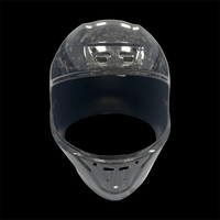 Casque de moto en fibre de carbone personnalisé Johhar pour la conduite, design modulaire, tailles réglables, léger, modèle personnalisable