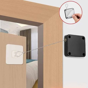 Cierrapuertas Automático Sin Perforaciones para Todas las Puertas, Herraje con Sensor Automático de Tensión de 400g, Herraje para Muebles - Product Image 2