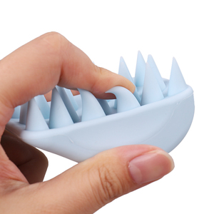 Cute Shaped Silicone <b>Scalp</b> Massager Shampoo <b>Brush</b> Soft Silicone <b>Scalp</b> Scrubber with Silicone Ropes - Product Image 4