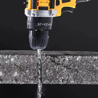 Offre Spéciale Perceuse Électrique Multifonction de 30 Nm, Perceuse Métallique de 10 MM, Perceuse à Percussion Rechargeable Rapide à Batterie au Lithium