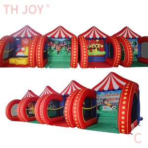 Envío Rápido por Aire a Domicilio, <span class=keywords><strong>Juegos</strong></span> Deportivos Inflables <span class=keywords><strong>Interactivos</strong></span> 4 en 1, Aro de Baloncesto, Fútbol, Dardos, Juego de Lanzamiento de Anillos - Product Image 6