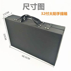 Optica Kính mát khung hiển thị trường hợp lớn 12 + inch chất lượng nhựa trường hợp cứng màu đen nhôm dễ dàng cài đặt hóa chất - Product Image 2