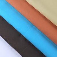 Muestra Gratis de Tela Satén 100% Algodón Peinado 60*60, Tela Popelina de Color Sólido para Camisas y Vestidos de Niños y Niñas