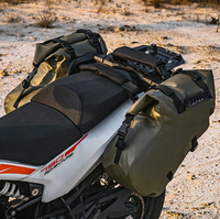 Sacs de Selle Moto Étanche Robustes à Fermeture Roll-Top ADV – Sacoches Latérales Souples Universelles pour Touring (OEM/ODM)
