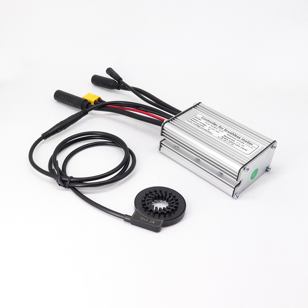 E-BIKE 36V/48V 15A KT Controller Motore Brushless 250W 350W 3 Pin PAS 9 Pin Motore EUR 39,08