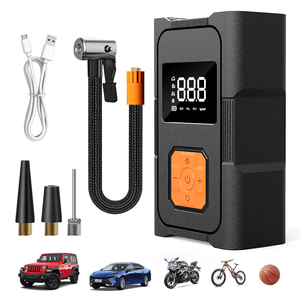 Cordless Multifunction Electric <strong>Tire</strong> <strong>Inflator</strong> Portable Air Compressor 150Psi Mini Car Air Pump With LED Light <strong>Tire</strong> <strong>Inflator</strong> - Product Image 1
