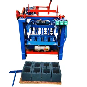 Construction Block Making Machine Small Concrete Road Brick Block Machine Uruguay