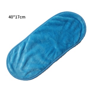 Tampons de démaquillage carrés roses réutilisables et écologiques personnalisés de marque privée 100% tissu de sac à linge lavable biologique - Product Image 5