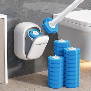 Joybos <span class=keywords><strong>Brosse</strong></span> WC jetable murale multifonctionnelle avec support pour éponge et <span class=keywords><strong>brosse</strong></span> <span class=keywords><strong>à</strong></span> long manche - Product Image 1