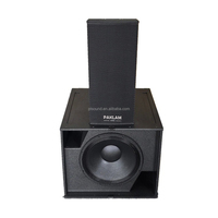 PAKLAM AUDIO Subwoofer passif de 18 pouces, haut-parleur professionnel pour système audio DJ, subwoofer puissant