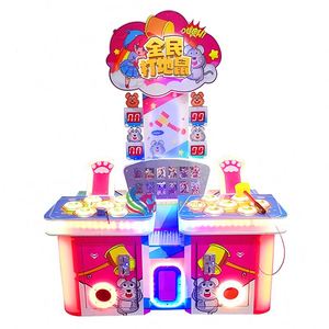 ¡Gran Oferta! Emocionante Máquina de Juego de Martillo de Ratones para 2 Jugadores, Operada con Monedas, Atracción Divertida para Parques de Atracciones - Product Image 5