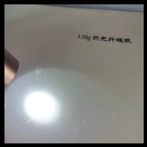 Papel de Seguridad Fluorescente UV de 120 Gramos al por Mayor, Resistente a la Humedad, de una Sola Cara, con Alto Brillo, Pulpa de Madera Virgen - Product Image 2