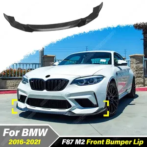 StarNav Pour F87 M2 2016 2017 2018 2019 2020 2021 3 Pièces Spoiler de Pare-chocs Avant Protection de Pare-chocs Accessoires Extérieurs - Product Image 1