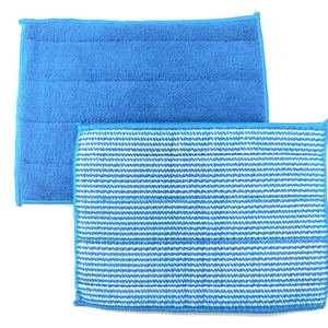 ผ้าทำความสะอาด วัสดุไมโครไฟเบอร์ ฟองน้ำล้างจาน แผ่นขัดทำความสะอาด - Product Image 6