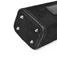 Étui de transport pour queues de billard R-GB-5K 2Butt 3Shaft, sac de transport vintage en cuir PU gaufré, étui rigide étanche à 5 trous pour 1/2 queue