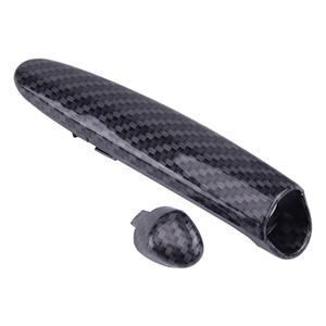 Cubierta de Palanca de Freno de Mano de Fibra de Carbono para Honda Civic 47115-SNA-A82ZA, Perilla Ergonómica - Product Image 2