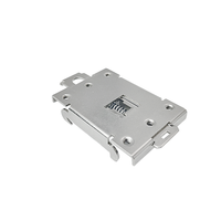 Relais statique miniature de haute qualité 25 mm pour rail DIN, contact haute puissance, étanche, fixation par clip, support de montage, radiateur